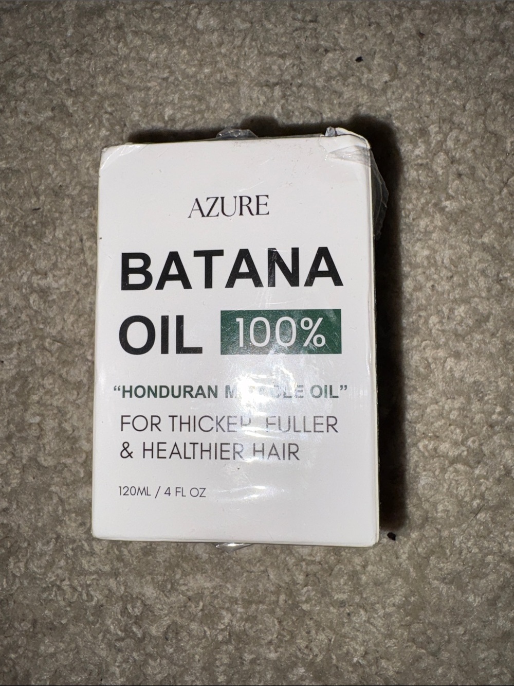 Azure Batana Oil 100% Honduran Hair Treatment - White
